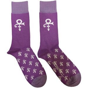 Prince Unisex Adult Symbol Socks / Purple